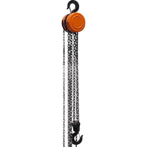 1 Ton Chain Hoist Winch 8 Foot Lift 2000 lb. Capacity - ToolPlanet