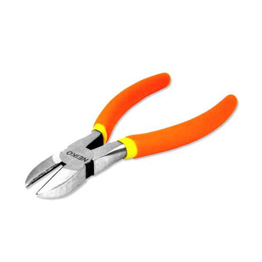 10 Inch Diagonal Nickel Finish Pliers with Soft Handle - ToolPlanet