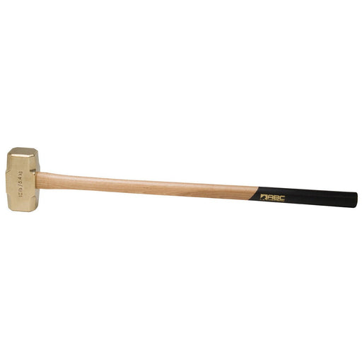 12 lb. Brass Hammer Non Slip 32" Wood Handle ABC Hammers ABC12BW - ToolPlanet