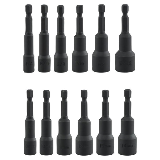12 pc Magnetic Quick Release Nut Setter Master Set - ToolPlanet
