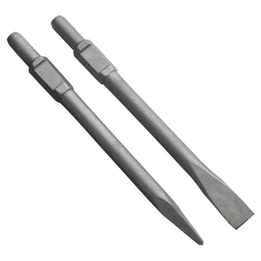 2 pc Electric Jack Hammer Chisel and Point Set - ToolPlanet