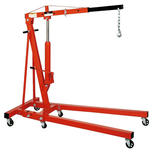 2 Ton Cherry Picker Folding Hydraulic Crane Hoist - ToolPlanet