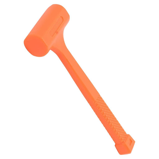 3 lb Dead Blow Hammer Mallet PVC Neon Orange - ToolPlanet