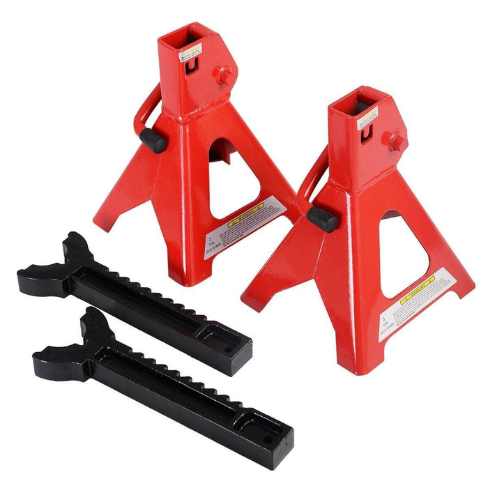 3 Ton Jack Stand 11 7/32 to 16 1/2 Inch - Set of 2 - ToolPlanet
