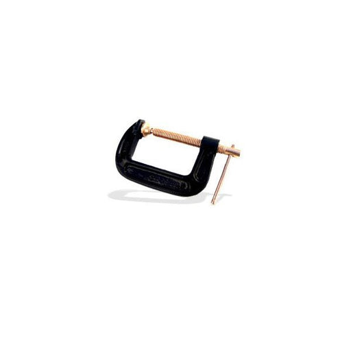 4" C-Clamp with Industrial Copper Plated Screw - ToolPlanet