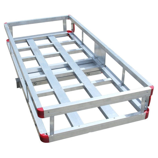 500 lb Aluminum Cargo Carrier for 2 Inch Hitch Receiver - ToolPlanet