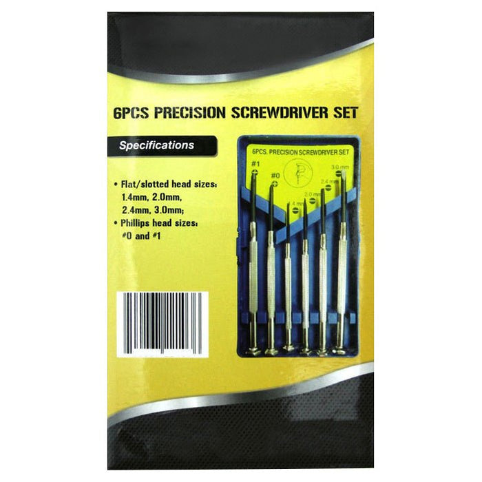 6 Pc. Precision Screwdriver Set Electronics Computer Repair - ToolPlanet