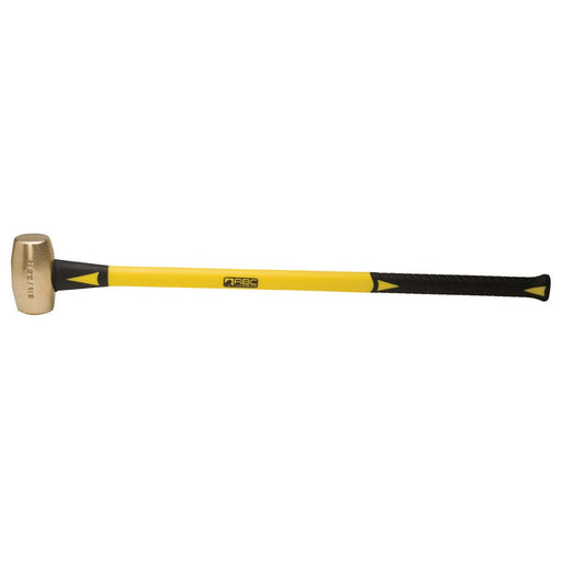 8 lb. Brass Hammer 33" Fiberglass Non Slip Handle ABC8BF ABC Hammers - ToolPlanet