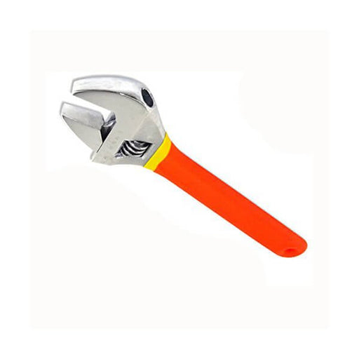 Adjustable Wrench 10" Chrome Plated Soft Grip Handle SAE and Metric - ToolPlanet