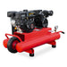 Air Compressor 10 Gallon Portable Two Tank Gas Power 6.5 HP Engine EPA - ToolPlanet
