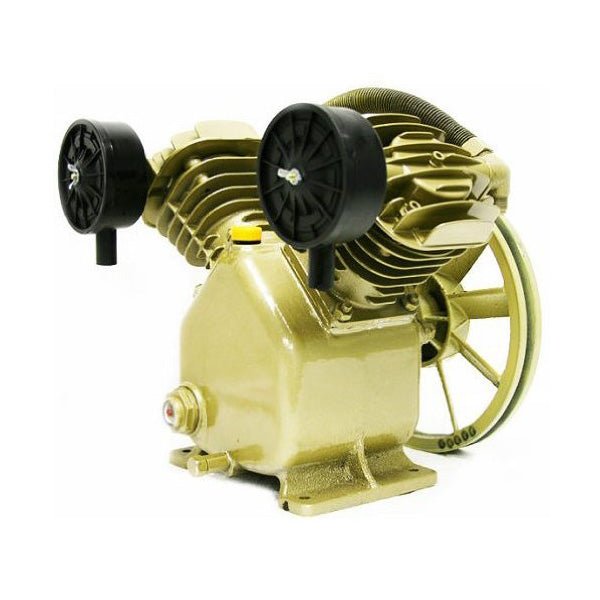 Air Compressor Pump Head Twin Piston for 5 HP Compressors - ToolPlanet