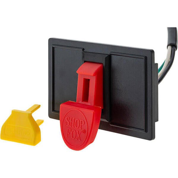 Electric Safety Switch On Off Paddle Rocker and Cord Woodstock W2001 - ToolPlanet
