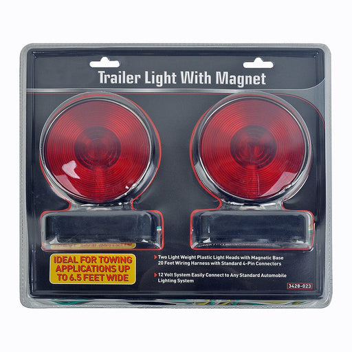 Magnetic 12V Trailer Light Towing Hauling Kit - ToolPlanet
