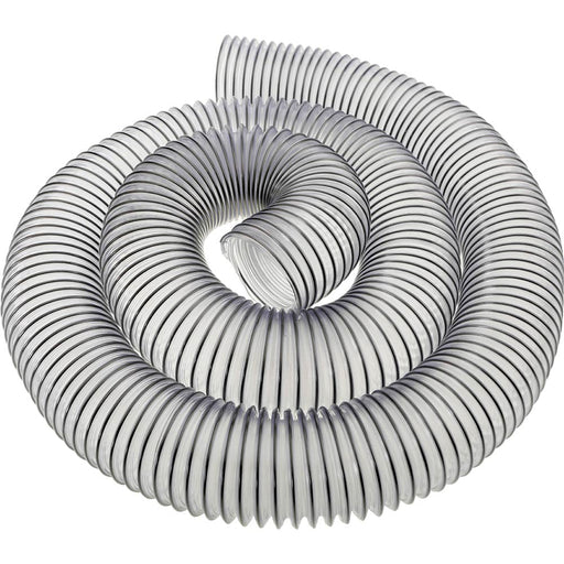 Shop Fox 2-1/2" 10' Clear Wire Reinforced Dust Collection Hose D4555 - ToolPlanet