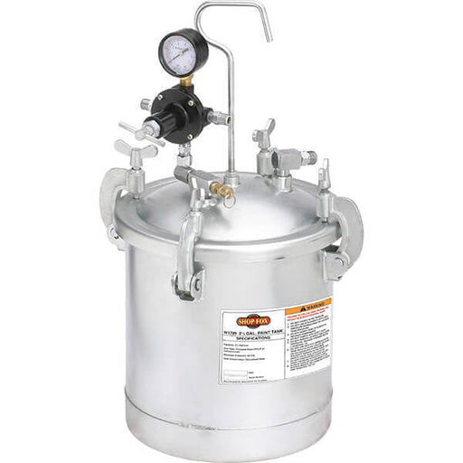 Shop Fox 2-1/4 Gallon Paint Sprayer Tank W1799 - ToolPlanet