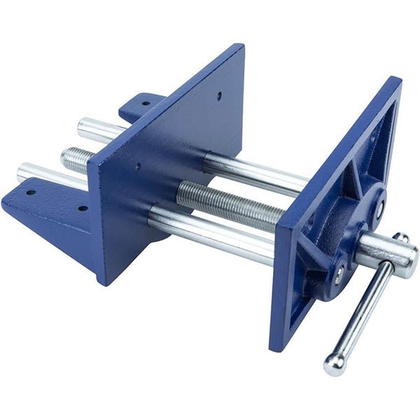Shop Fox 8 Inch Wood Vise Cast Iron with Steel Screw D2255 - ToolPlanet