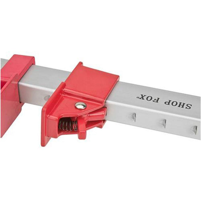 Shop Fox Aluminum Bar Clamp 36 Inch Torsion Box D2466 - ToolPlanet