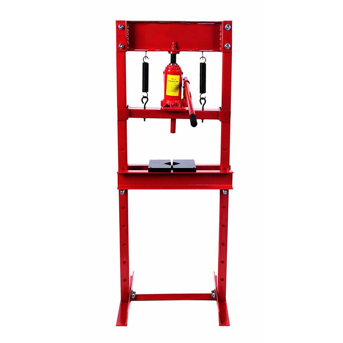 Shop Press 12 Ton Capacity H Frame Hydraulic Manual Operation Machine - ToolPlanet