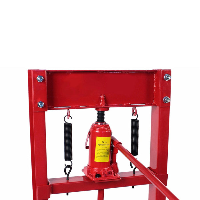 Shop Press 12 Ton Capacity H Frame Hydraulic Manual Operation Machine - ToolPlanet
