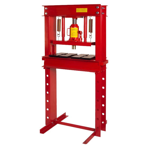 Shop Press 20 Ton Capacity H Frame Hydraulic Manual Operation Machine - ToolPlanet