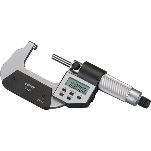 Steelex Digital Micrometer 1 - 2 Inch Electronic LCD M1084 - ToolPlanet