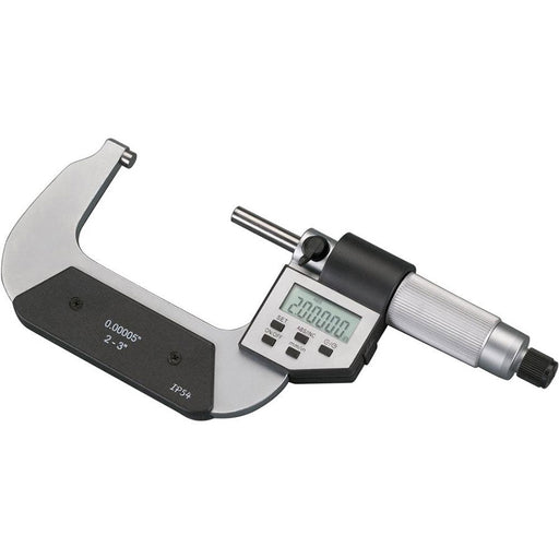 Steelex Digital Micrometer 2 - 3 Inch Electronic LCD M1085 - ToolPlanet