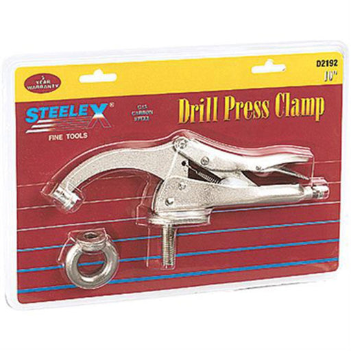 Steelex Fine Tools 10 x 3 Inch Drill Press Clamp D2192 - ToolPlanet