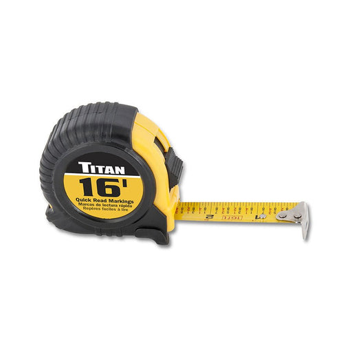 Titan Tools 16 Foot Tape Measure 10905 - ToolPlanet