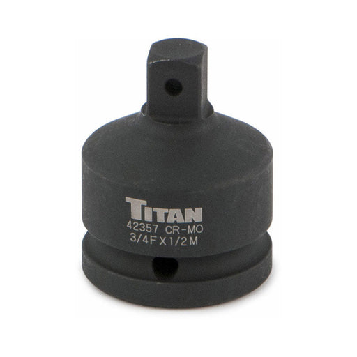 Titan Tools 3/4 Inch F to 1/2 In. M Impact Socket Adaptor 42357 - ToolPlanet