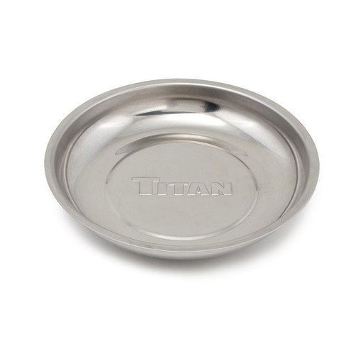 Titan Tools 5-7/8 Inch Round Magnetic Parts Tray 21264 - ToolPlanet