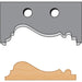 Woodstock 2-5/8 Inch Chair Rail Moulding Knife Set of 2 D3339 - ToolPlanet