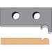 Woodstock 3-1/4 Inch Base Moulding Knife Set of 2 D3342 - ToolPlanet