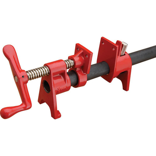 Woodstock Cast Iron Pipe Clamp Set On Stand D4084 - ToolPlanet
