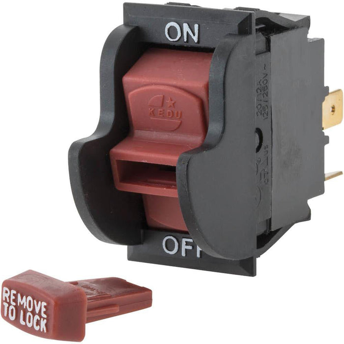 Woodstock ON / OFF Locking Toggle Safety Electrical Switch D4163 - ToolPlanet