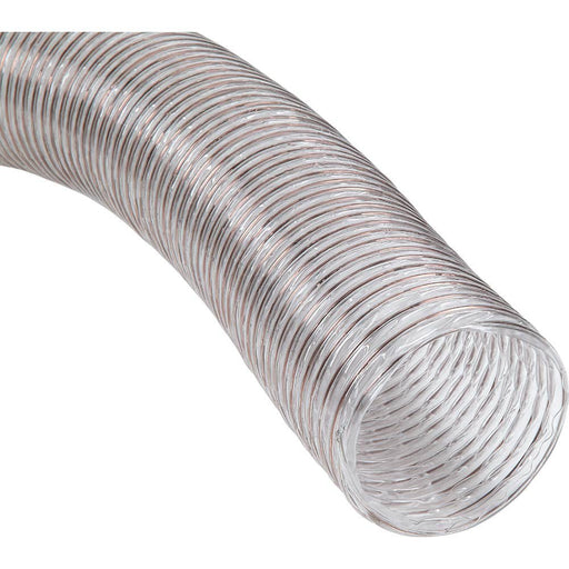 Woodstock Wire Air Hose 4 Inch x 10 Ft Clear W1034 - ToolPlanet