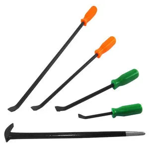 Durable Pry Bar, Wrecking Bar, and Crow Bar for Demolition and Prying Tasks