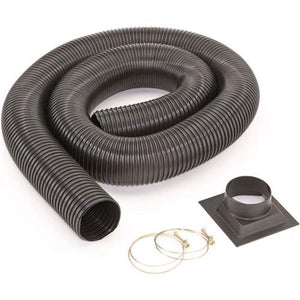 Durable Dust Collection Hoses and Clamps for Efficient Workshop Cleanup