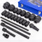 1" Drive Jumbo Impact Sockets Set Metric Extension Cr - Mo 6 - Point, 21 - Piece Set - ToolPlanet