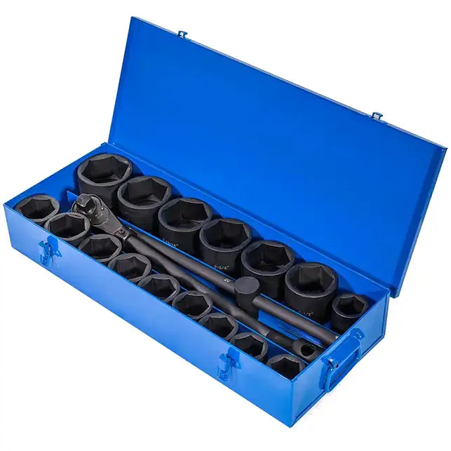 1" Drive SAE Jumbo Impact Socket Set