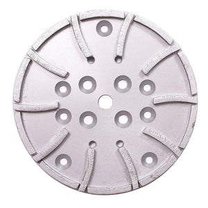 10" Diamond Concrete Grinding Grinder Disc Head - 20 segments - ToolPlanet