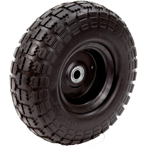 10 Inch Hand Truck Tire and Wheel Flat Free - ToolPlanet