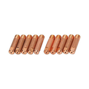 10 pc 0.035 inch - 0.9mm Welder Tip Pack For MIG100-MIG195 Welders - ToolPlanet