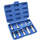 10 Pc XZN Triple Square Spline Socket Bit Set - ToolPlanet