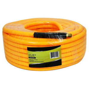 100 Ft. 3/8 Air Hose Hybrid Orange 300 psi Working Pressure 800 Burst - ToolPlanet