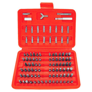 100 Pc. Security Bit Screwdriver Driver Torx Set - ToolPlanet