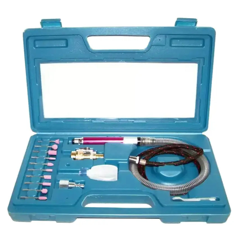 Air Micro Die Grinder Kit – 17 Pc Pencil Grinder Set – 1/8" Collet – 58,000 RPM