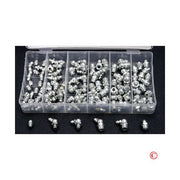 110 pc Hydraulic Grease Fitting Fittings Zerk Set SAE Standard - ToolPlanet