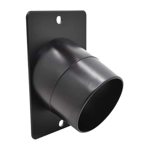 4 Inch Angle Dust Collection Port angled view