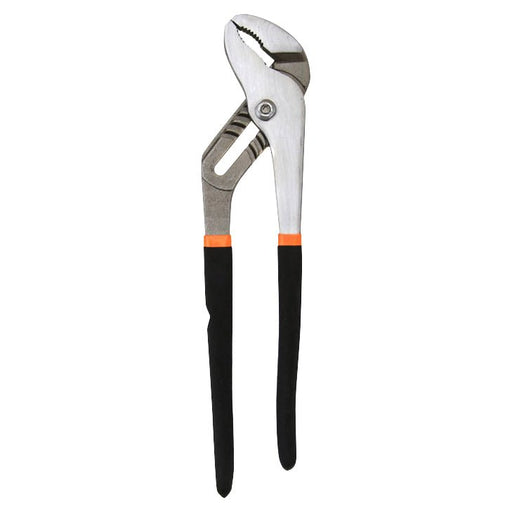 12 Inch Groove Joint Pliers High Carbon Steel Soft Grip Nickel - ToolPlanet
