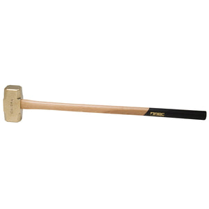 12 lb. Brass Hammer Non Slip 32" Wood Handle ABC Hammers ABC12BW - ToolPlanet